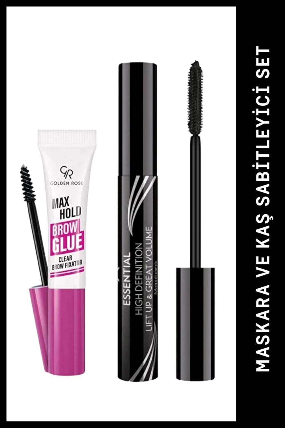 Max Hold Brow Glue - Şeffaf Kaş Sabitleyici 2'li Set