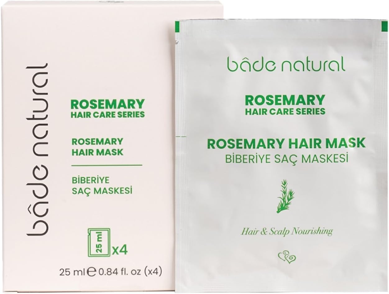 Alternative view of Bade Natural Biberiye Saç Maskesi Besleyici ve Güçlendirici 4x25ml