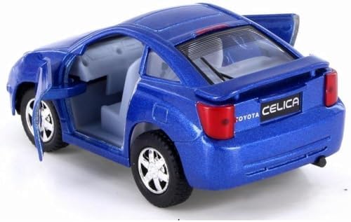10 cm. Çek Bırak Mavi Celica Diecast Araba