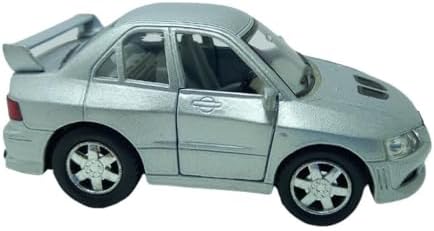 Alternative view of 10 cm. Çek Bırak Gri Mıtsubıshı Diecast Araba