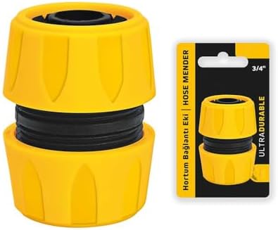 Hortum Bağlantı Eki, 1/2" ve 3/4" Bahçe Hortumu Tamir Aparatı 1/2 inç ve 3/4 inç (3/4 inç)