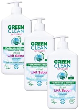 Alternative view of U Green Clean Hassas Ve Alerjik Ciltlere Özel Parfümsüz Boyasız Likit Sabun 500 ml 3'lü
