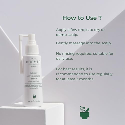Alternative view of Cosmed Sülfatsız, Tuzsuz Saç Dökülme Karşıtı Serum - Anti-Hair Loss Serum - 100 ml