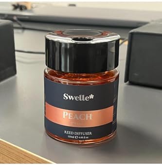 Şeftali Aromalı Oda Kokusu 120ml, Doğal Formül Uzun Süreli Etki