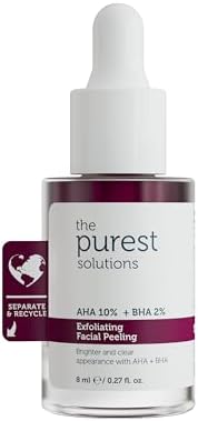 Alternative view of The Purest Solutions AHA & BHA Canlandırıcı ve Cilt Tonu Eşitleyici Kırmızı Peeling Cilt Serumu, Seyahat Boy 8 ml