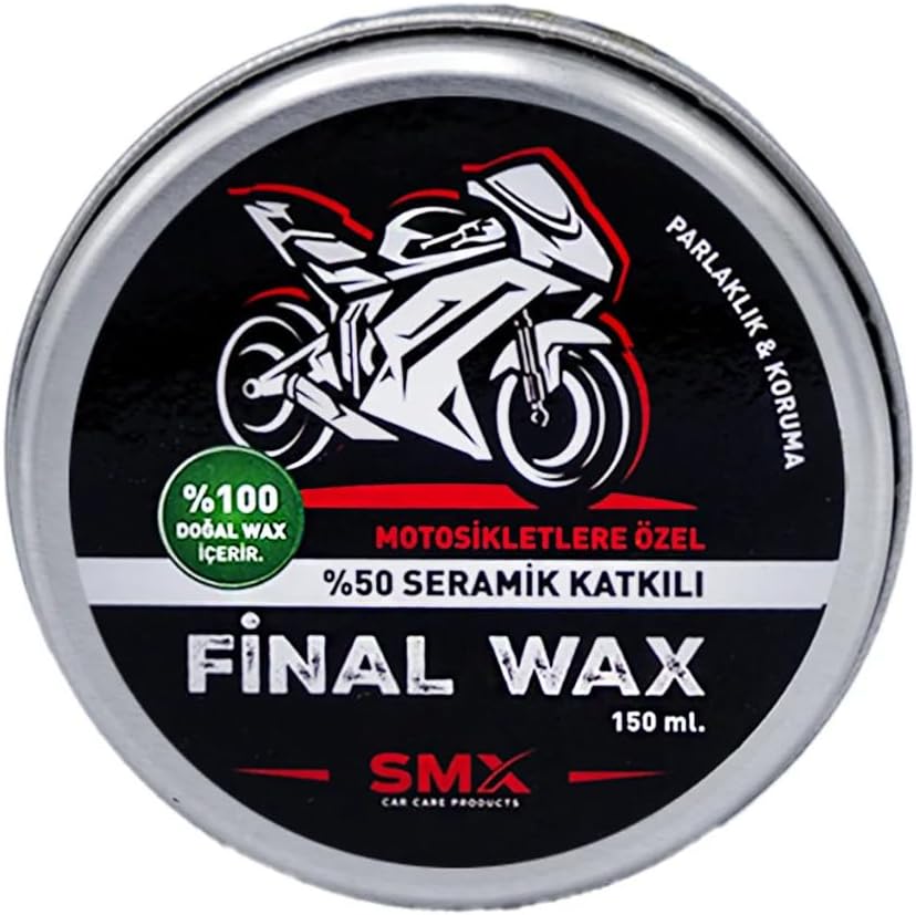 Alternative view of SMX Motosikletlere Özel%50 Katkılı Final Wax 150 ML,Hediye Takoz Cila Süngeri