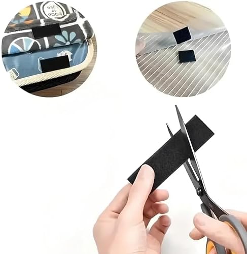 Cırt Cırtlı Sihirli Bant – 200 cm x 25 mm, Kendinden Yapışkanlı, Delmeden Montaj, İz Bırakmaz, Kesilebilir ve Tekrar Kullanılabilir, Duvar, Ofis, Araç ve Dekorasyon için Pratik Bant