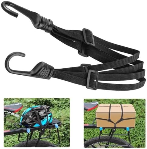 Elastik 90 Cm Yük Sabitleme Halatı, Bagaj Halatı, Gergi Kemeri, Bisiklet ve Motosiklete Uygundur, 90 cm,