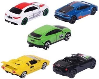Alternative view of , 212053178, İtalyan Rüyası Arabalar 5'li Hediye Seti, Die-Cast (Metal), Lamborghini Urus, Alfa Romeo Giulia, Lamborghini Countach LP400, Alfa Romeo 4c Spider, Lamborghini Huracan Avio