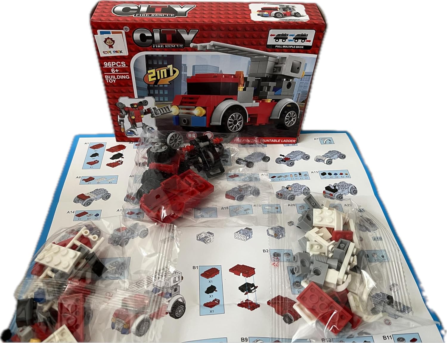 City Yapım Oyuncakları ve Set 96 Parça