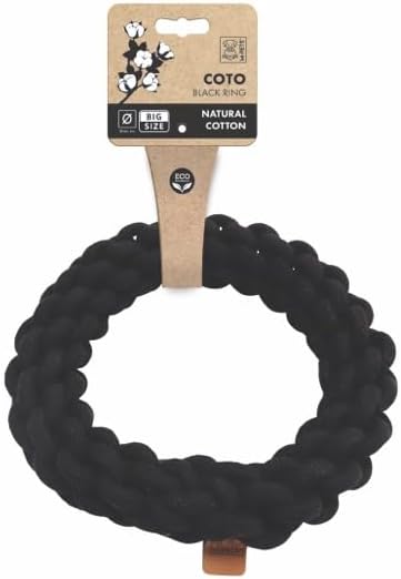 COTO BLACK RING 25CM ÖRGÜ HALKA OYUNCAK
