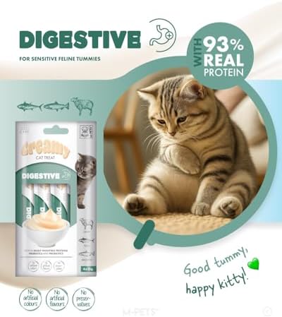 DIGESTIVE FONKSİYONEL CREAMY KEDİ ÖDÜLÜ 4X15GR