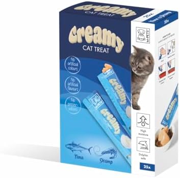 Alternative view of CREAMY TON BALIKLI KARİDESLİ KEDİ ÖDÜLÜ 25X15GR