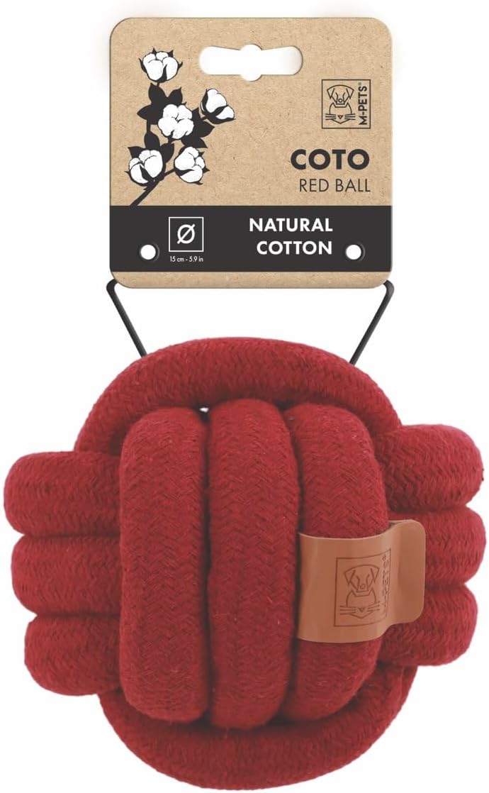 Alternative view of COTO RED BALL 15CM ÖRGÜ TOP OYUNCAK