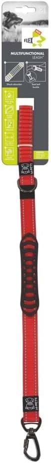 FLEX PRO MULTİFONKSİYONEL GEZDİRME TASMA RED