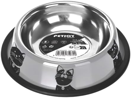 PETJOY CATFAMİLY ÇELİK MAMA KABI (S) 355ML