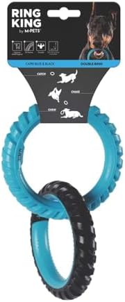 Alternative view of RING KING KÖPEK OYUNCAĞI DOUBLE BLUE/BLACK