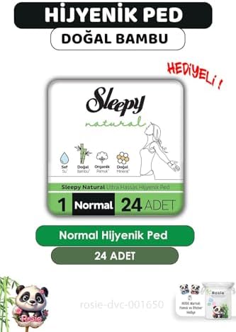 Alternative view of Natural Süper Eco Normal Hijyenik Ped 24 Adet (boy 1) ve ROSIE