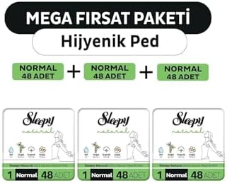 Alternative view of Natural Ultra Hassas Hijyenik Ped Fırsat Paketi Normal 144 Adet
