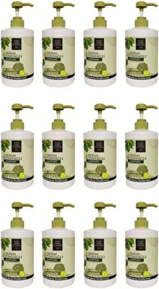 Doğal Zeytinyağlı Şampuan 700 ml X 12 Adet
