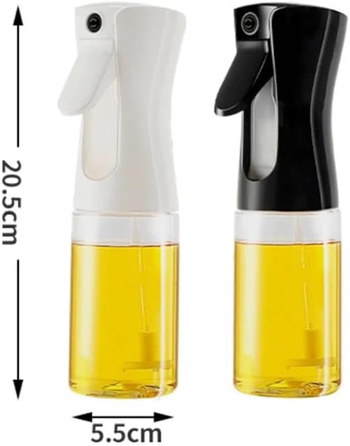 Alternative view of TOPTAN Sprey Yağdanlık Cam Şişe Yağ Püskürtücü Airfryer Kızartma Izgara Salata İçin Yağlık 220 ml Asorti