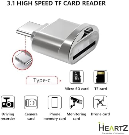 CARD READER KART OKUYUCU TÜM TYPE C CİHAZLAR İÇİN ÇİPLİ KART OKUYUCU VE DÖNÜŞTÜRÜCÜ (HA-02 TYPE C - MİCRO KART OKUYUCU)