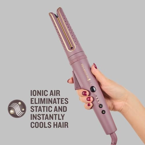 AIRvive CI8930 iyon teknolojili saç maşası, mikro saç kremli seramik kaplama, döner gövde, LED ekran, ayarlanabilir sıcaklık 160-210°C