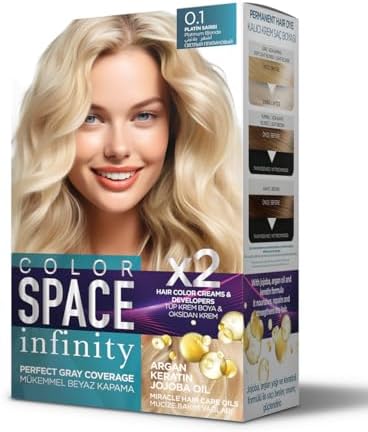 Space Infınıty Set Saç Boyası 0.1 Platin Sarısı