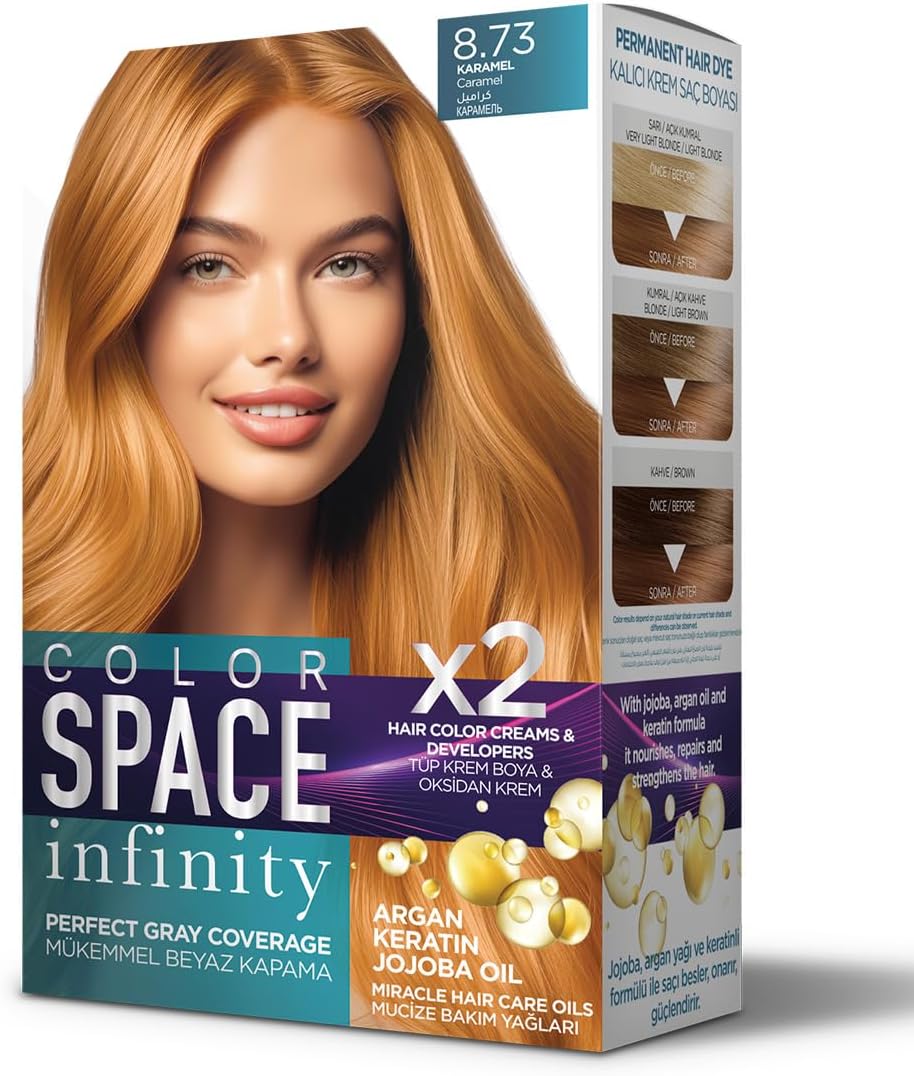 Alternative view of Space Infınıty Set Saç Boyası 8.73 Karamel