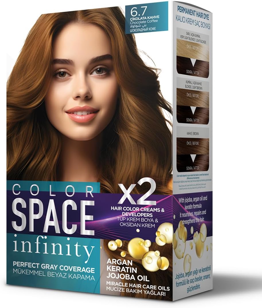Space Infınıty Set Saç Boyası 6.7 Çikolata Kahve