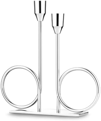 Alula Stand Şamdan Silver