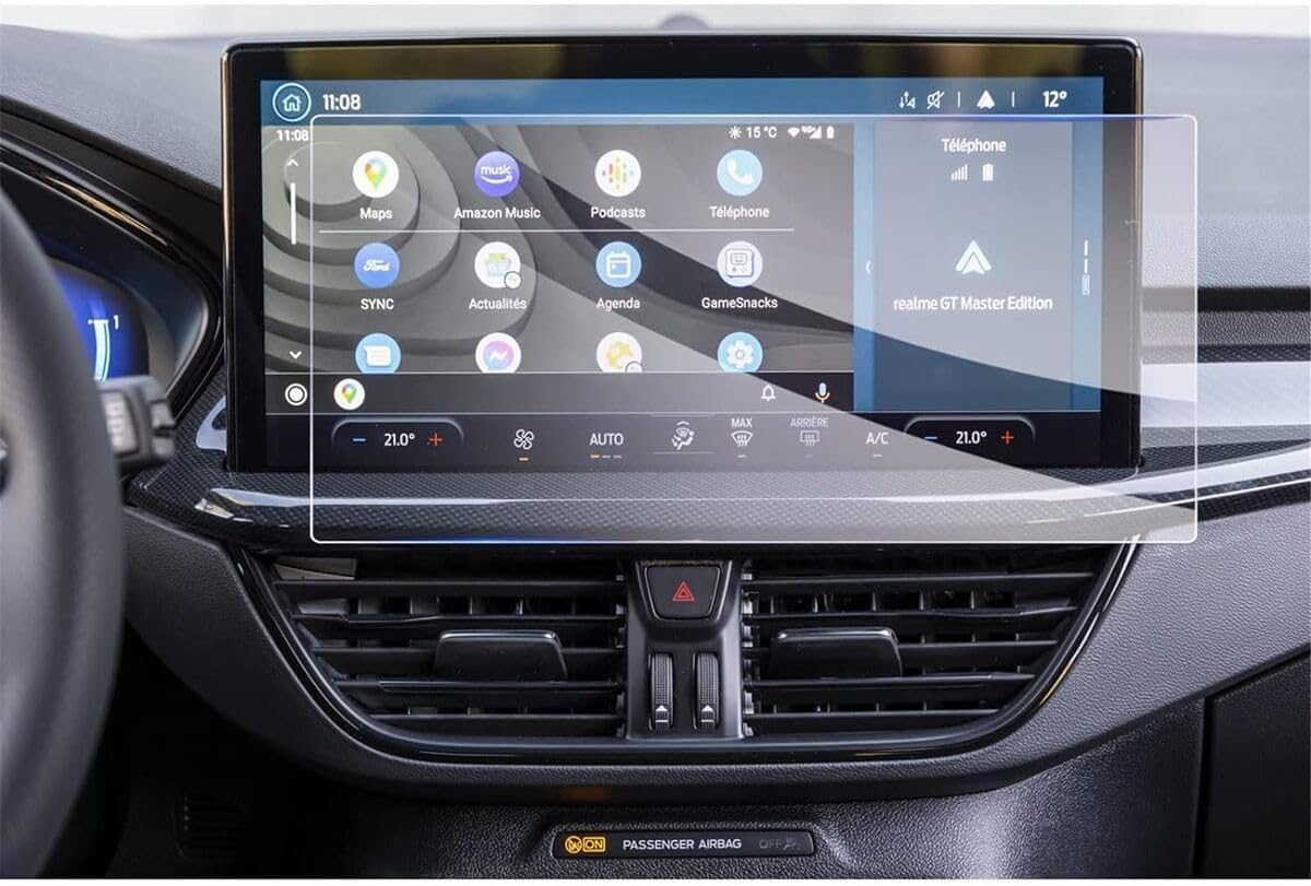 Kuga/Focus ile uyumlu 2022 2023 2024 2025 2026 Model 13.2 inç Navigasyon Multimedya 9H Ekran Koruyucu