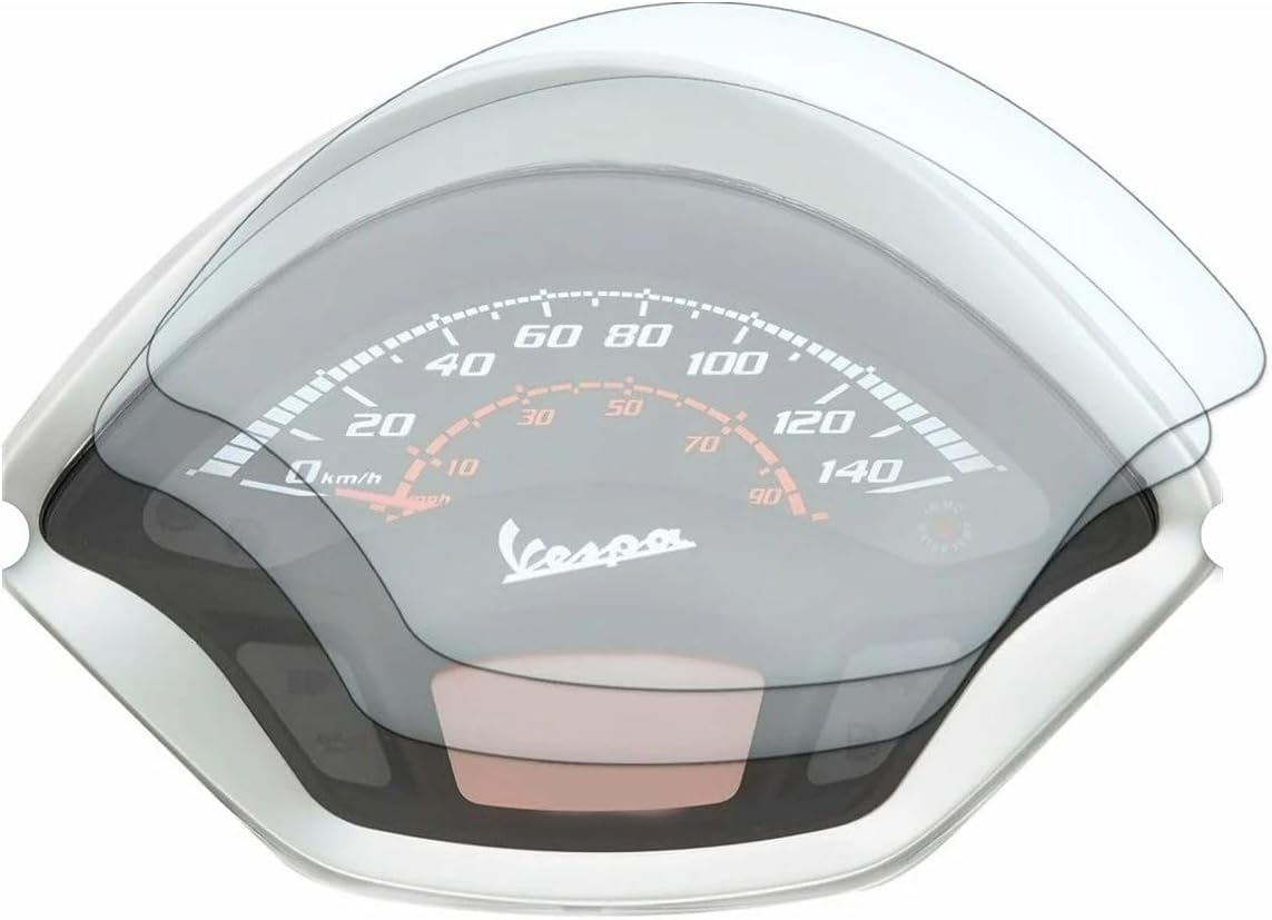 Vespa GTS ile uyumlu 2018-2026 Modeller Dijital Gösterge 9H Ekran Koruyucu