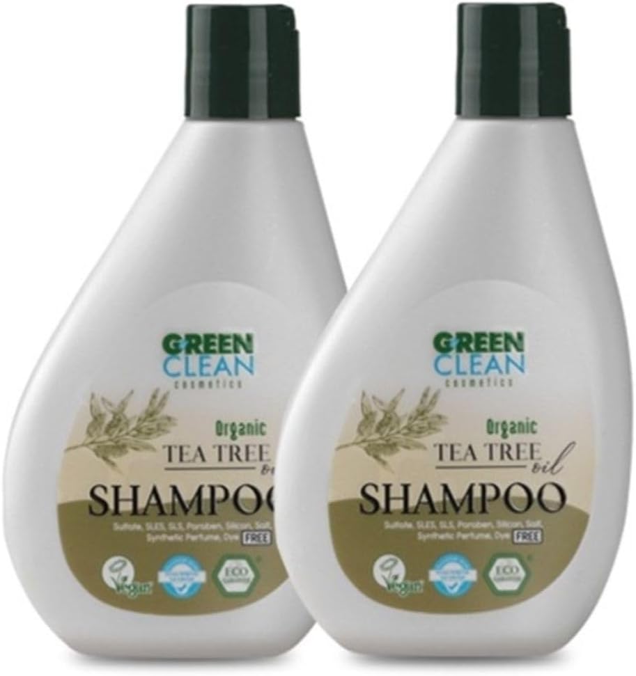 U Green Clean Green Clean Şampuan Seti 2'li - Çay Ağacı 275 Ml