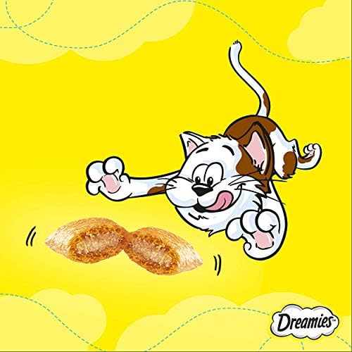 Dreamies Kuru Kedi Ödül Maması, Sığırlı ve Peynirli, 60 G 2li paket