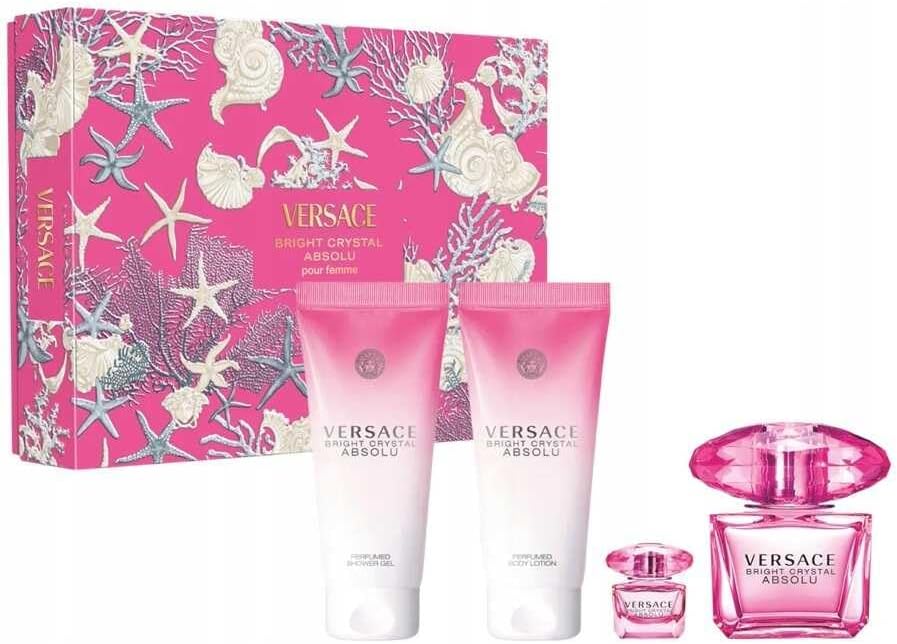 Bright Crystal Absolu Edp 90 Ml + Body Lotion 100 Ml + Shower Gel 100 Ml + Edp 5 Ml Parfüm