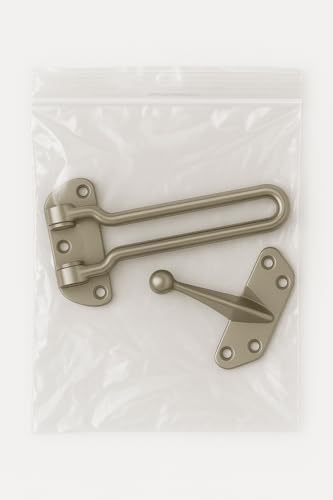 Döküm Kapı Emniyet Kilidi, Ayarlanabilir, Kapı Emniyet Kelepçesi, 10 cm, Renk Seçenekli, Yarım Açılabilir, Güvenlik Kilidi, Kolay Montajlı, Kilit Aksesuarı