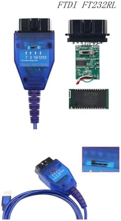 KKL VAG FiatEcuScan ECU Tarama OBD2 Car Auto Tanı Teşhis Cihazı FT232 Çipli Switchli