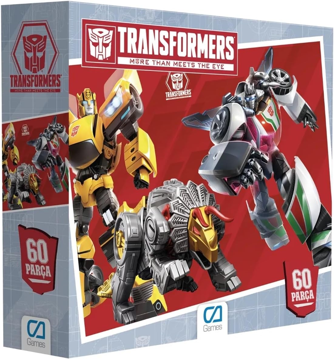Alternative view of Transformers Lisanslı 60 Parça 34x24cm Çocuk Puzzle Yapboz Serisi
