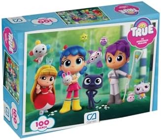 Alternative view of ve Gökkuşağı Krallığı Lisanslı 100 Parça 34x24cm Çocuk Puzzle Yapboz Serisi
