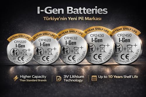 Alternative view of Batteries CR2430 Lityum Düğme Pil 3V CR2430