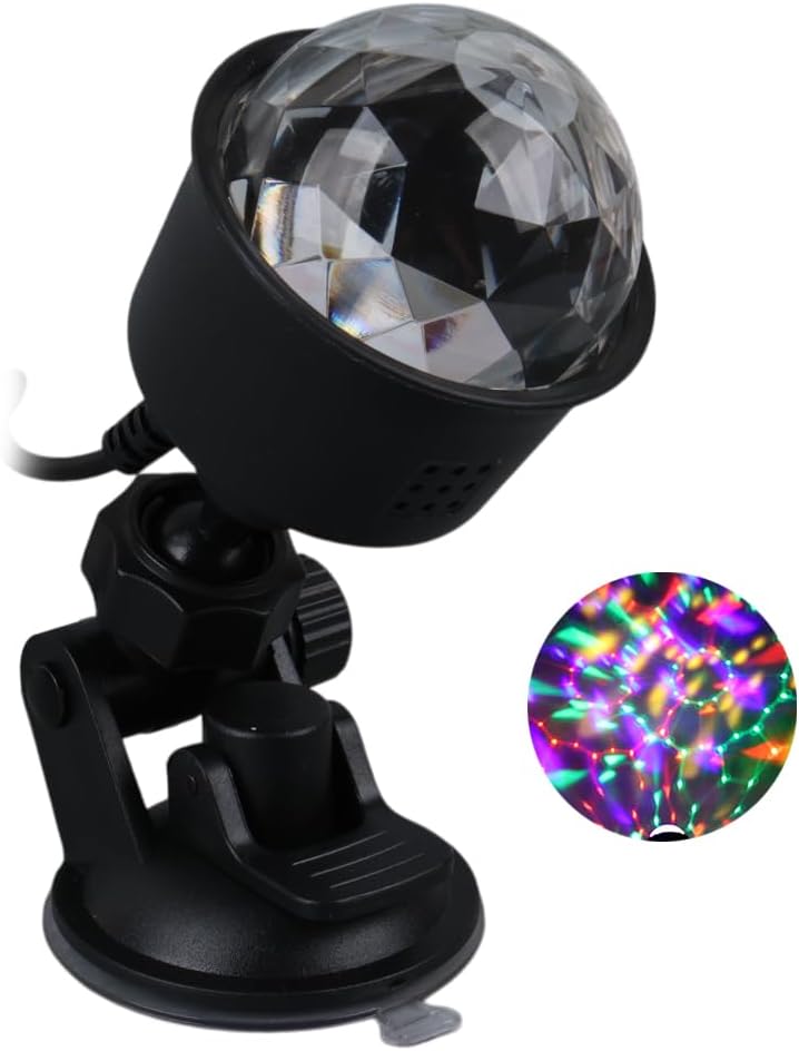 Alternative view of Projeksiyon Atmosferli, Usbli, 4 Watt, Sihirli, Rgb Led, Disko Topu,