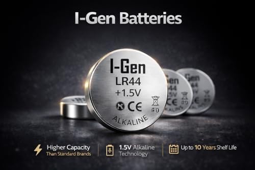Alternative view of Batteries LR44 1.5V Alkalin Düğme Pil (AG13, A76, L1154)