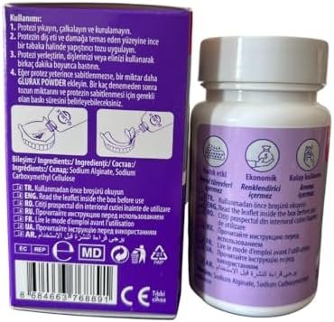 Powder Diş protezi yapıştırıcı toz