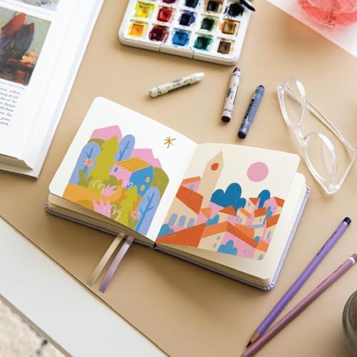 12x12 cm Sert Kapak 80 Yaprak 140 gr. Eskiz Defteri - Book - Siyah