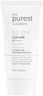 Alternative view of The Purest Solutions Cilt Tonu Eşitleyici Ve Leke Karşıtı Blemish Defense Renkli Güneş Koruyucu Krem SPF 50, Seyahat Boy 15 ml