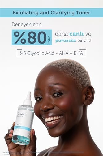 Alternative view of The Purest Solutions Canlandırıcı Ve Gözenek Sıkılaştırıcı Glikolik Asit Mavi Tonik, Seyahat Boy 50 ml