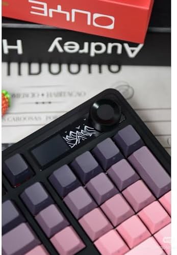 Alternative view of Ajazz AK980 Kablosuz Hot-Swap TFT Ekranlı Mekanik Oyun Klavyesi 8.000 Mah Batarya Pembe - Switch