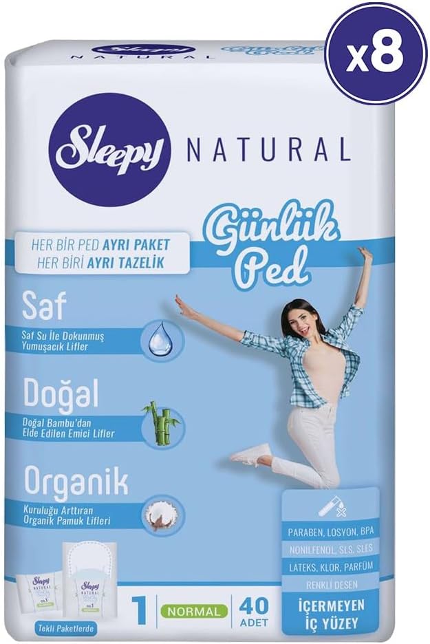 Natural Günlük Ped Normal 8 x 40
