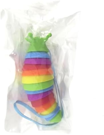 Alternative view of Kıvrılabilen Renkli Plastik Salyangoz Anahtarlık Yeşil